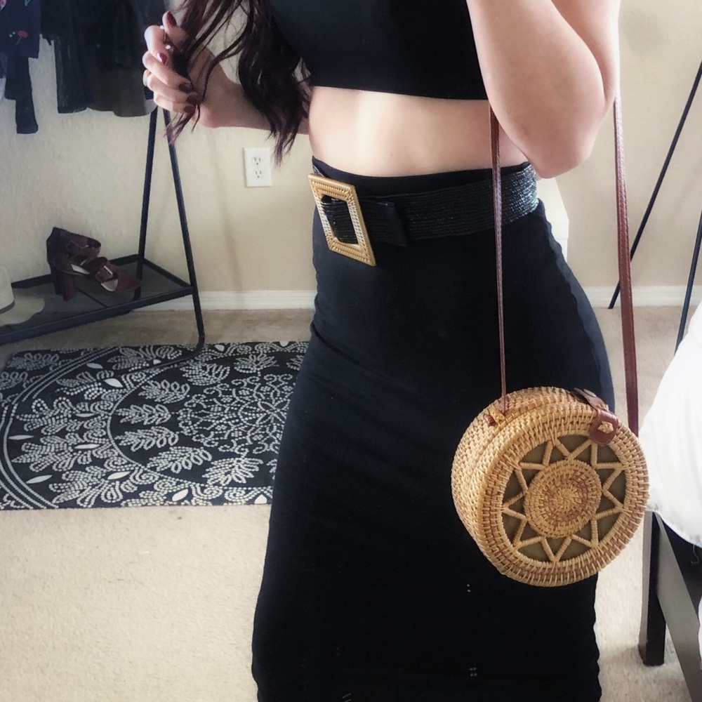 Circle Rattan Bag - Picture 4 of 4